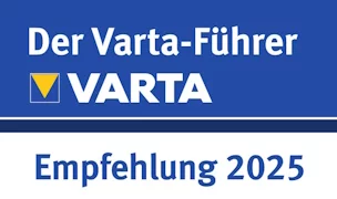 VARTA Siegel 2017 goldenes Rundsiegel mit Schriftzug